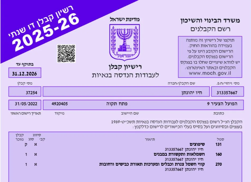 שיפוץ דירה מודרנית — חיו פרויקטים